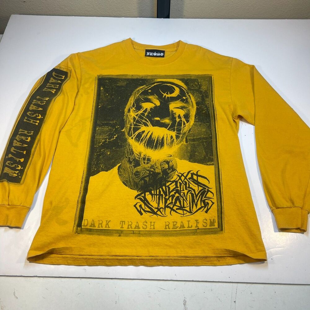 FRESH Streetwear Dark Trash Realism Cassette Tape T Shirt Sz Mens M